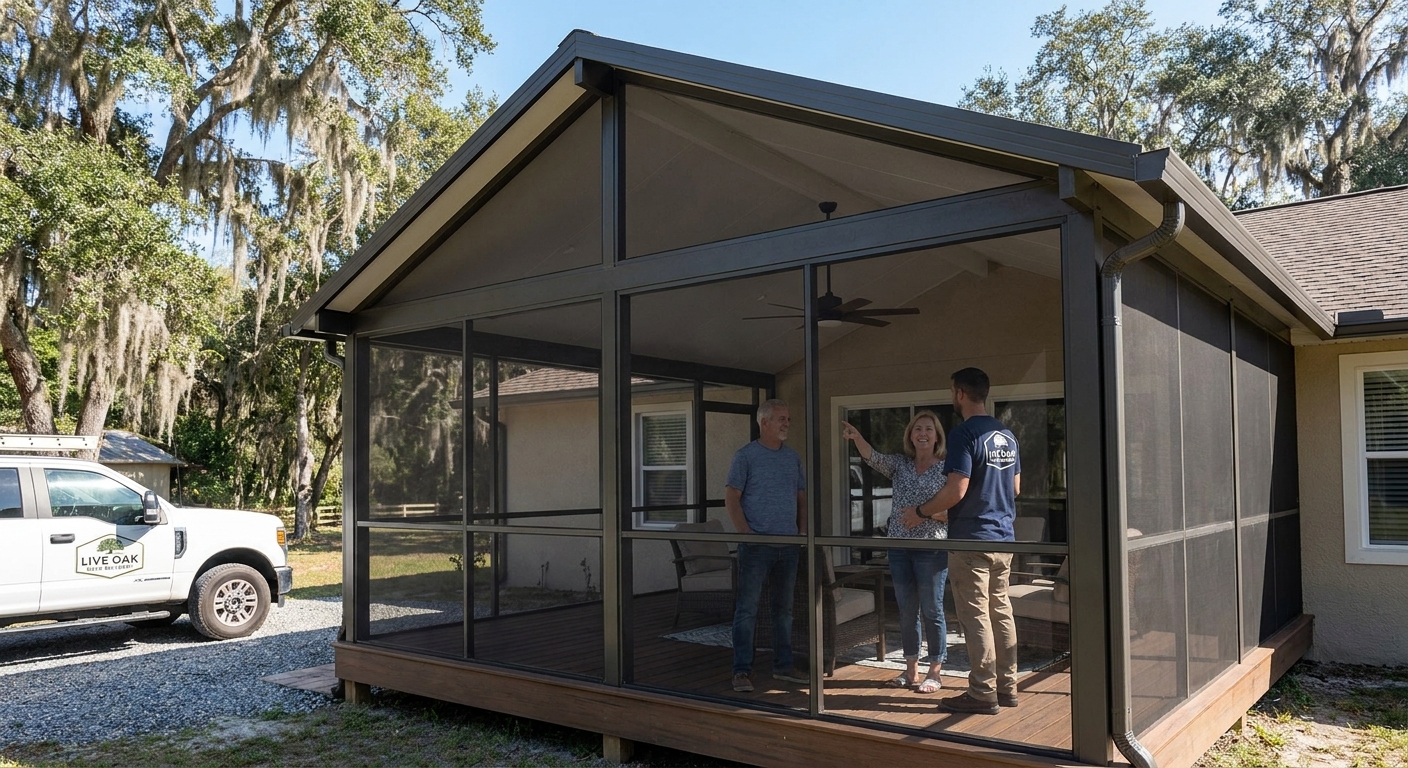 Screened Decks in Live Oak, FL